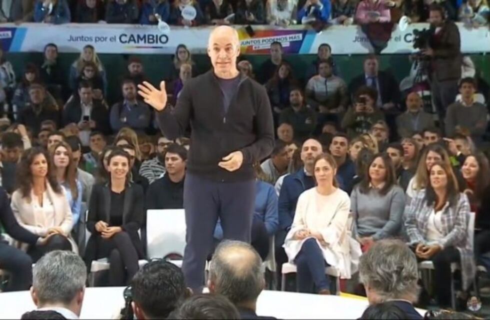 Horacio Rodríguez Larreta cerró la campaña electoral porteña de Juntos por el Cambio