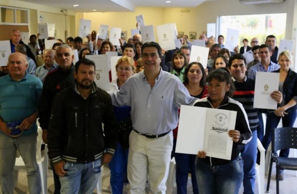 El Municipio entregó 1.135 títulos de propiedad en cuatro años de gestión