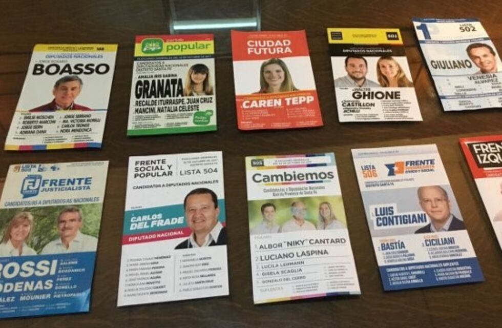 Descartaron impugnaciones y se oficializaron las diez listas de candidatos a diputado nacional