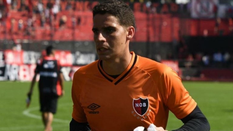 Alan Aguerre, arquero de Newell's Old Boys en 2018