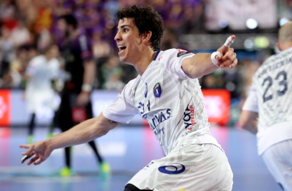 Diego Simonet fue campeón de la Champions League de handball y recibió el MVP de la final