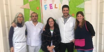 El grupo de maestros presta servicio educativo a decena de chicos (web)