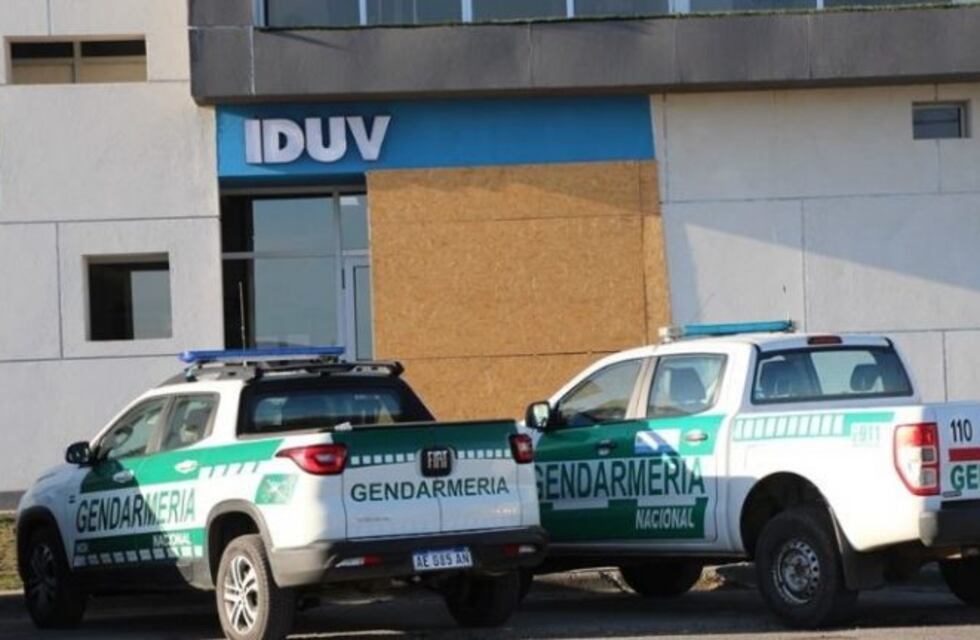 Gendarmería Nacional allanó el IDUV en Río Gallegos