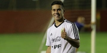 Francisco González, el cordobés que es sparring de la selección en Brasil\u002E