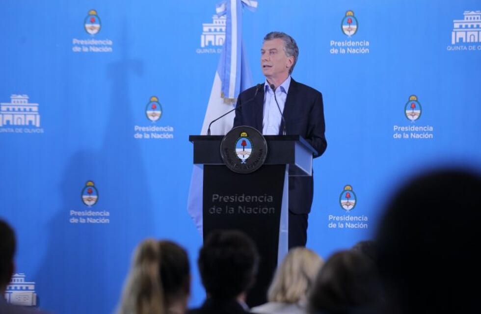 "Este año, terminaremos en una inflación de alrededor del 30%", afirmó Mauricio Macri