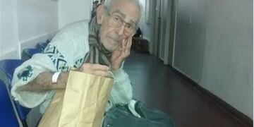 Una de sus últimas imágenes, en el hospital de Pacheco\u002E