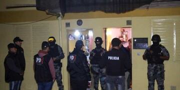 Allanamiento vinculado a la banda liderada por \