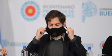 Axel Kicillof, gobernador de la Provincia de Buenos Aires\u002E (Foto: Mauricio Nievas/Clarín)