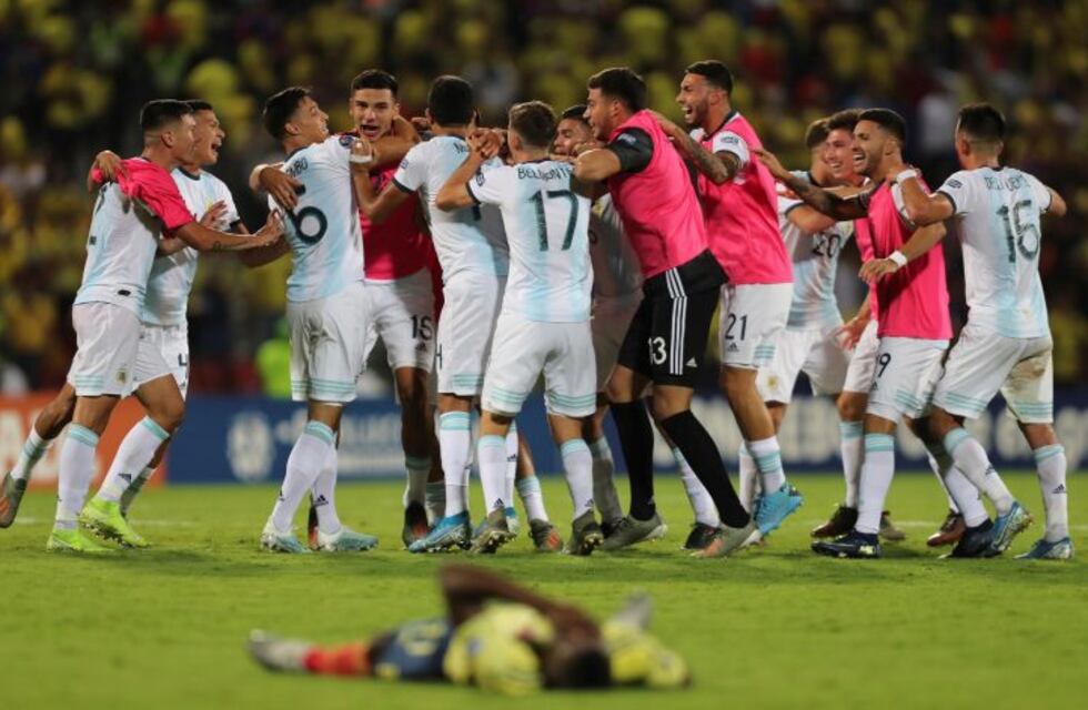 Preolímpico Sub 23: la locura de la Selección Argentina en los festejos por la clasificación