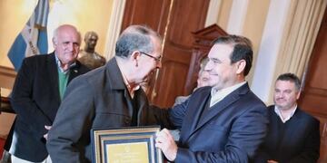 Valdés realizó un agasajo para periodistas\u002E (@gustavovaldesok)