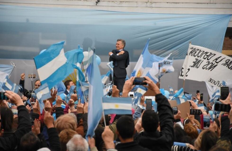 Mauricio Macri cerró su gira en la provincia de Santa Fe en Rafaela