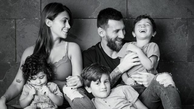 Concientizando y en familia, así pasan la cuarentena Antonela Roccuzzo y Leo Messi
