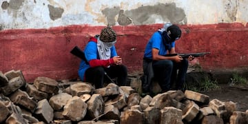 Barricadas en la comunidad indígena de Monimbo in Masaya, Nicaragua (Web)