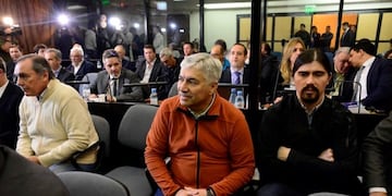 Lázaro Báez en el juicio