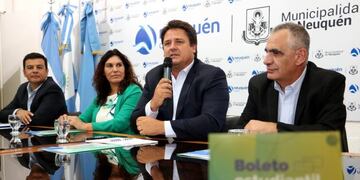 Gaido anunció el boleto estudiantil gratuito en la ciudad de Neuquén