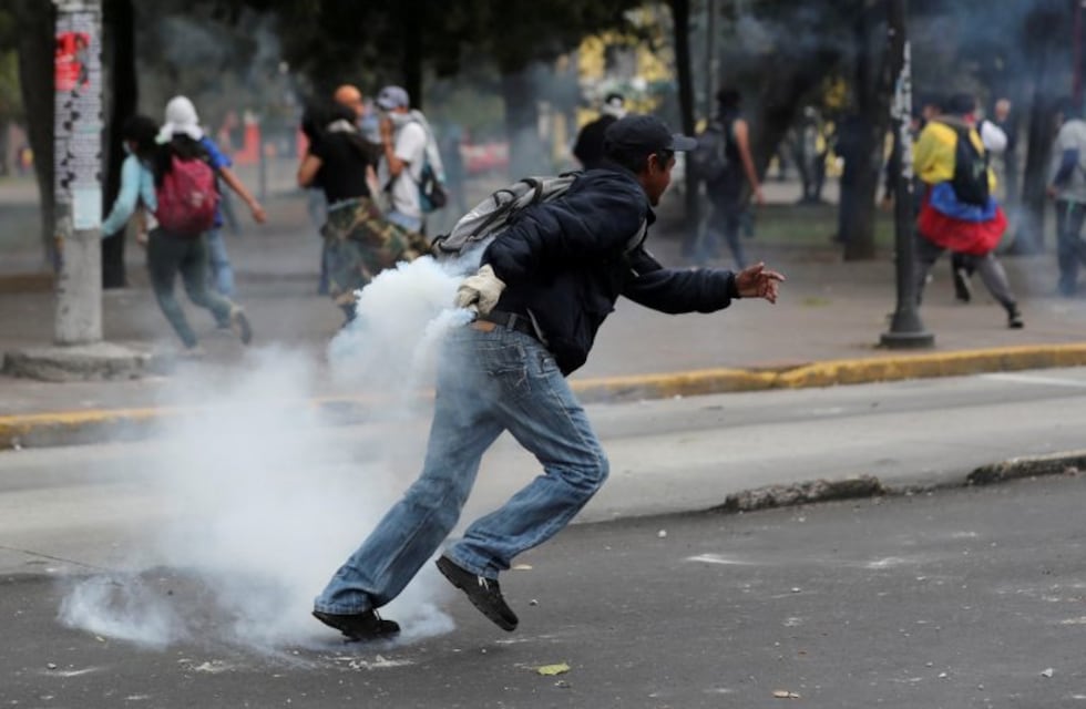 Ecuador: desde el gobierno afirmaron que los manifestantes buscan el "caos"