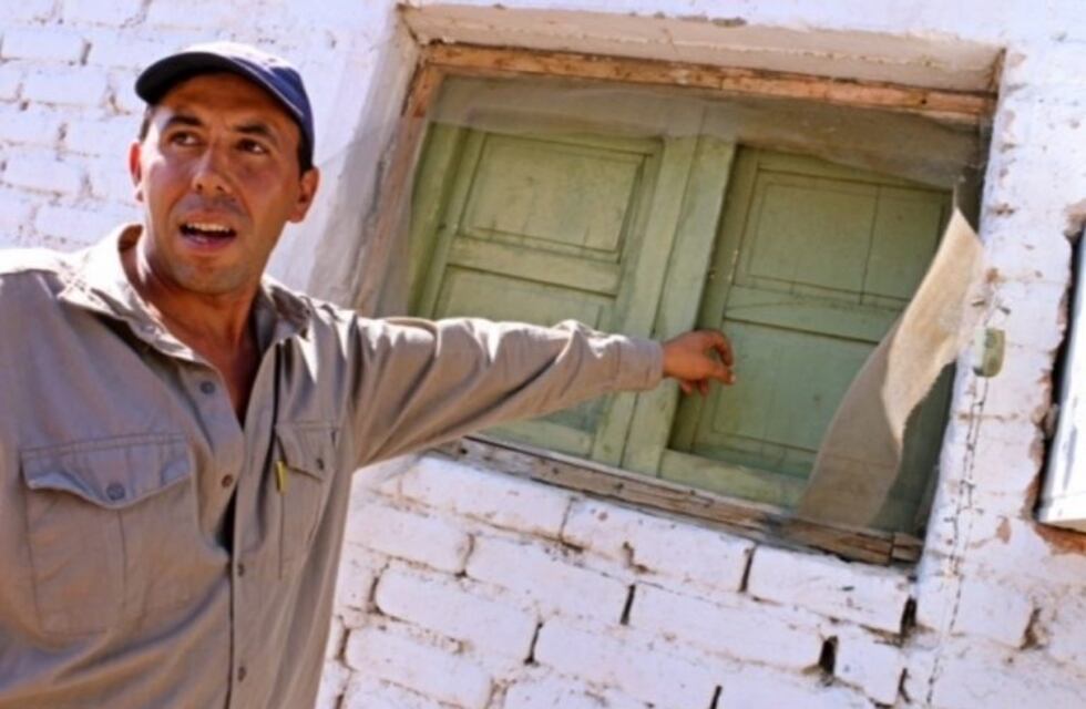 Le robaron a un obrero rural hasta las alcancías de los hijos