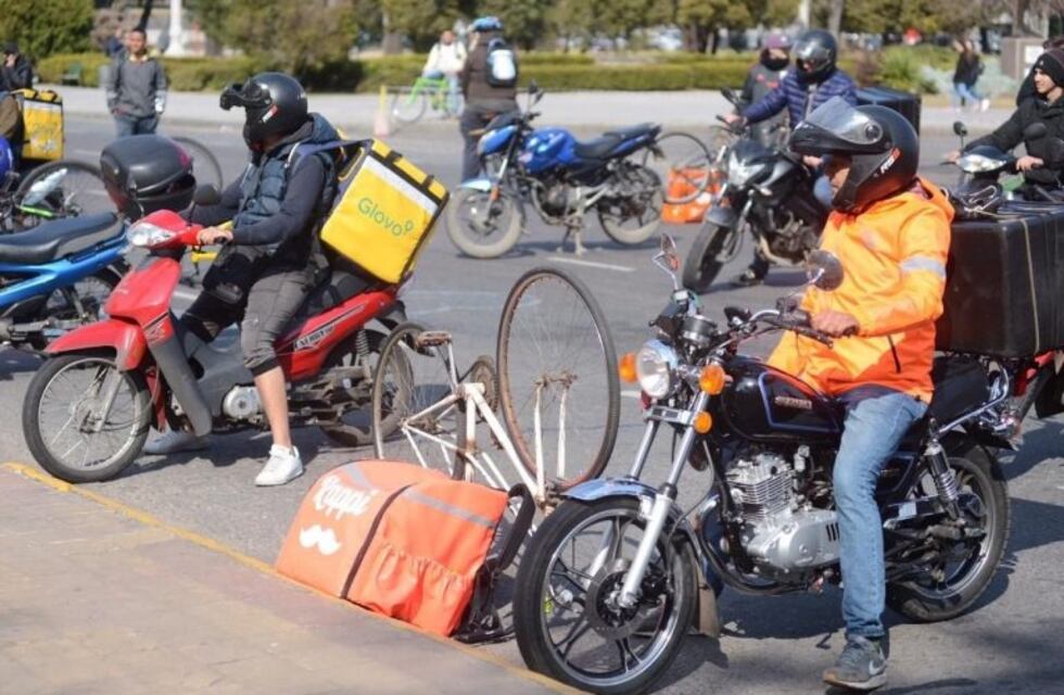 El próximo martes habrá paro de los trabajadores de aplicaciones de delivery