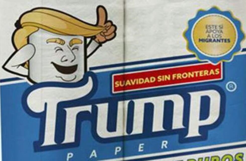 Un mexicano creó un papel higiénico marca Trump en apoyo a los deportados