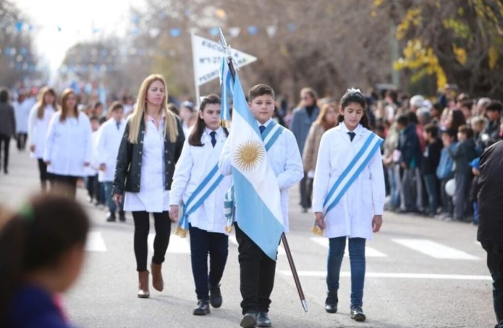 La celebración por el Día de la Bandera en imágenes
