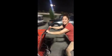 Por este video despidieron a una empleada\u002E (Foto: Captura de video)