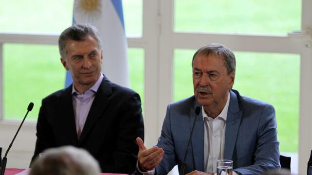 Mcri con Schiaretti. FOTO:DYN/PABLO MOLINA.