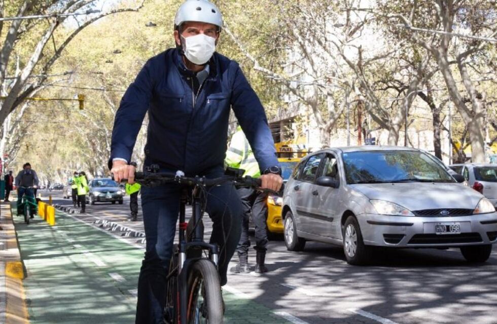 Suarez compartió con sus seguidores el nuevo plan de movilidad sustentable