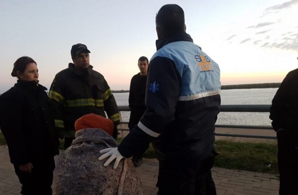 Su ex la arrojó por la barranca: pasó doce horas a orillas del río hasta ser rescatada