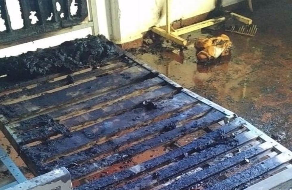 Alem sin cirugías por un incendio: investigan si fue intencional