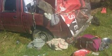 Antonio Manzano, de 61 au00f1os y formoseu00f1o, conducu00eda el vehu00edculo, iban tambiu00e9n dos mendocinos: Marcelo Quevedo y Noelu00ed Patricia Da Silva.