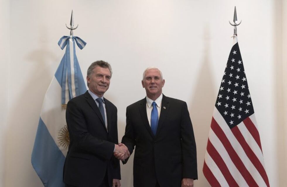 Mike Pence, con Mauricio Macri: "Estados Unidos apoya el pedido de Argentina de unirse a la OCDE"