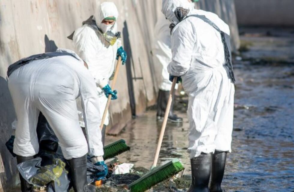 Levantaron más de 50 toneladas de basura en La Cañada y todavía no terminaron