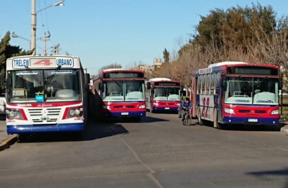 Hay paro de transportes en Trelew hasta el sábado