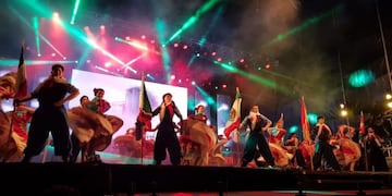 Ballet Juvenil de la escuela municipal de folclore