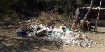 Se llevó adelante la limpieza de las zonas afectadas por los incendios en Carlos Paz
