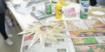 Artículos Navideños con reciclado