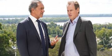 Bordet se reunió con Daniel Scioli: \