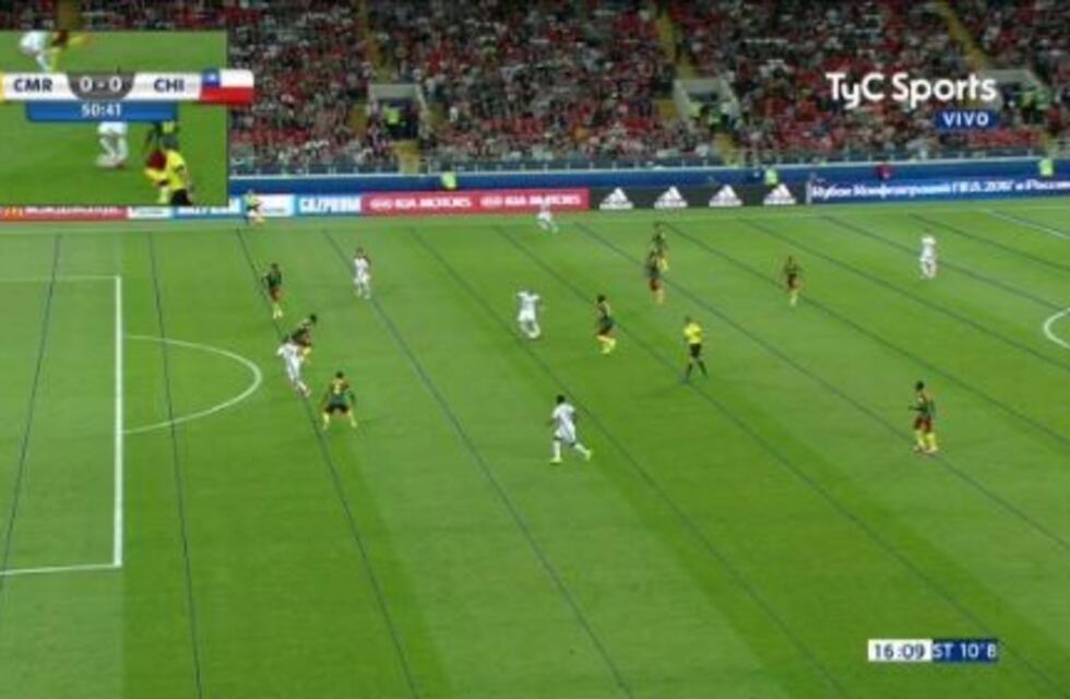 Polémica por un gol anulado a Chile por el video ref