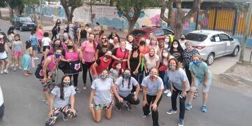 Docentes realizaron un caravanazo para despedir a sus alumnos en Guaymallén