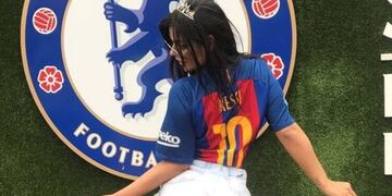 Mis Bum Bum es fana de Messi
