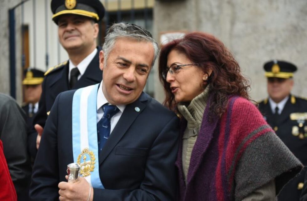 La primera dama mendocina se emocionó al hablar de la gestión de Cornejo