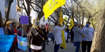 Protesta de Salud, Mendoza\u002E