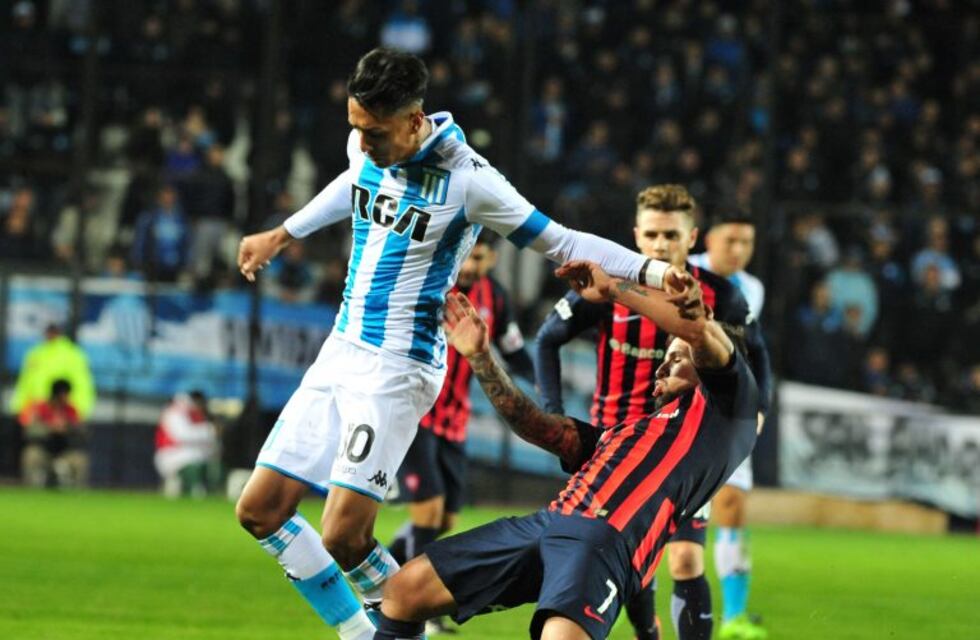 Racing le ganó 2-1 a San Lorenzo y se afirmó en zona de copas