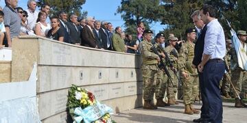 Acto por el Día del Veterano y los Caídos de Malvinas