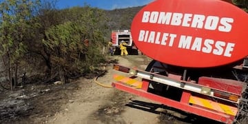 Bomberos Voluntarios de Bialet Massé\u002E (Foto: ilustrativa / web)\u002E