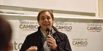 Julio Garro acto oficial en Altos de San Lorenzo\u002E Footografía: ImpulsoBaires\u002E