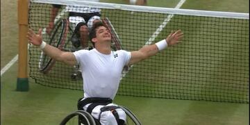 Gustavo Fernández campeón en Wimbledon\u002E