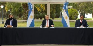 Alberto Fernandez recibió a Jorge Capitanich