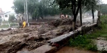 Granizo en Guachipas, Marzo 2020