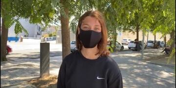 Una joven hincha de Barcelona contó que es fanática de Lionel Messi y se hizo socia de Newell's Old Boys\u002E (TyC Sports)